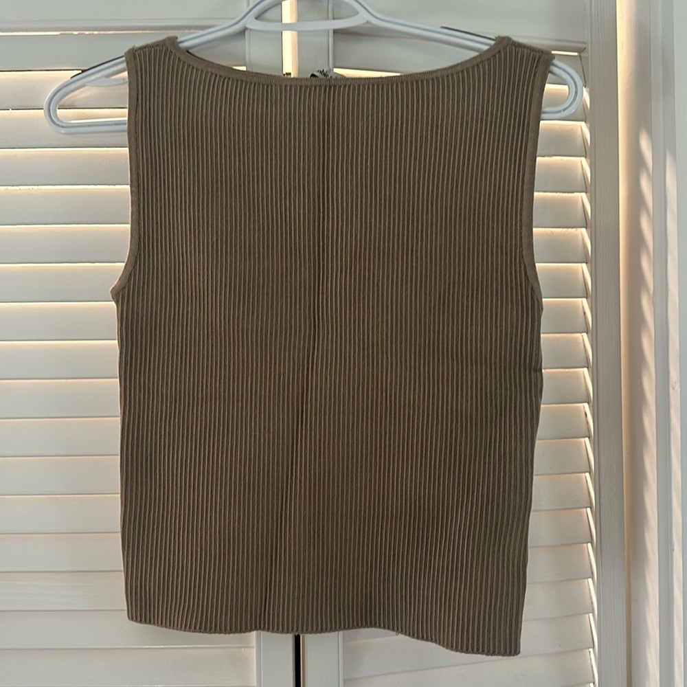 Brown Tank Top